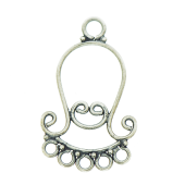 Sterling Silver Bali Earring Chandelier - FS4203